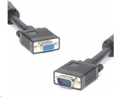 PremiumCord Cable VGA male - VGA female Μαύρο 5m (KPVC05)
