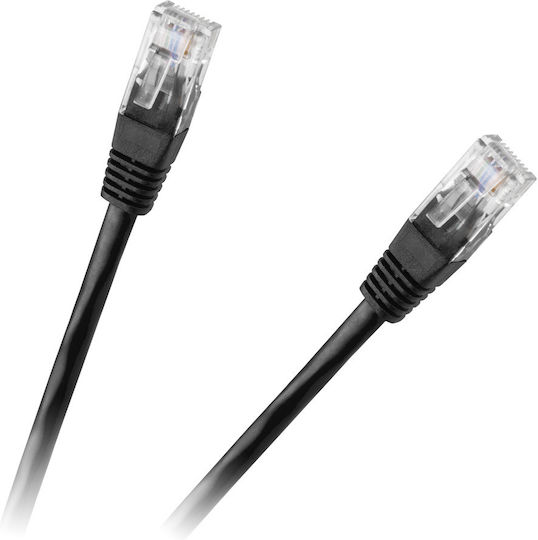 U/UTP Cat.8c (40Gbps) Καλώδιο Δικτύου Ethernet 1.5m Μαύρο