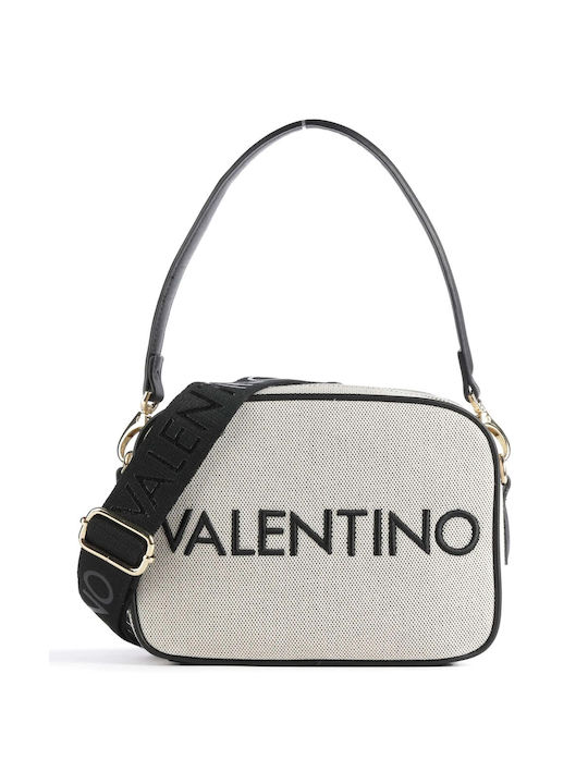 Valentino Bags Chelsea Din piele Geantă de damă Crossbody Beige / Black