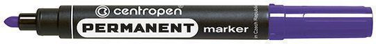 Centropen Ανεξίτηλος Μαρκαδόρος Purple 2.5mm