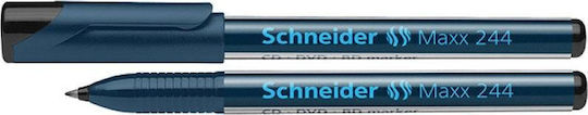 Schneider Μαρκαδόρος για CD/DVD Black 0.7mm