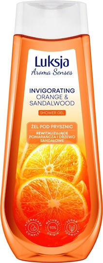 Sarantis Aroma Senses Revitalizing Bubble Bath in Gel and Scent Orange and Sandal Tree 500ml