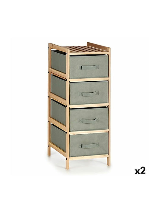 Drawers Storage Fabric 2τμχ. L34xW36xH84.5cm