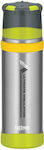 Thermos Flasche Thermosflasche Rostfreier Stahl Gray 500ml