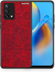 Smartfits Paisley Cashmere Κόκκινη (Oppo A74)