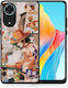Smartfits Anime Collage Задна корица Оранжев (Oppo A78 4G) 8704682361171_47606066938195