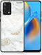 Smartfits White Gold Marble Umschlag Rückseite Weiß (Oppo A74) A00_SM1-OP-A74_WHITEGOLDMARBLE_R