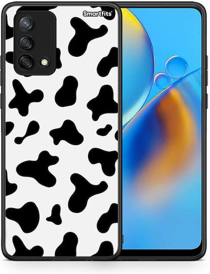 Smartfits Cow Print Back Cover (Oppo A74)