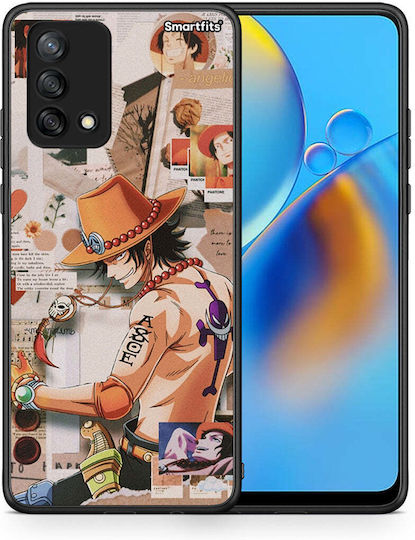 Smartfits Anime Collage Задна корица Оранжев (Oppo A74) A00_SM1-OP-A74_ANIMECOLLAGE_RO1