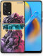 Smartfits Zeus Art Back Cover Μωβ (Oppo A74)