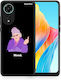Smartfits Grandma Mood Black Back Cover Black (Oppo A78 4G) 8704671351123_47606037578067