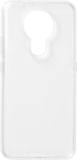 eSTUFF Umschlag Rückseite Silikon Transparent (Nokia 5.4)