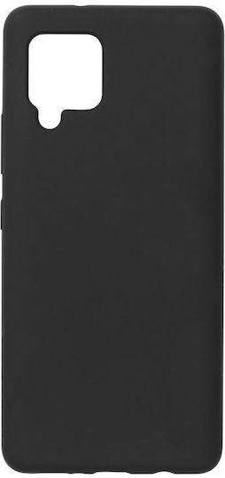 eSTUFF Back Cover Σιλικόνης Μαύρο (Galaxy A42)