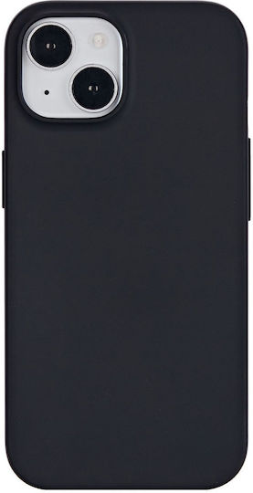 eSTUFF Задна корица Силикон Черен (iPhone 15)