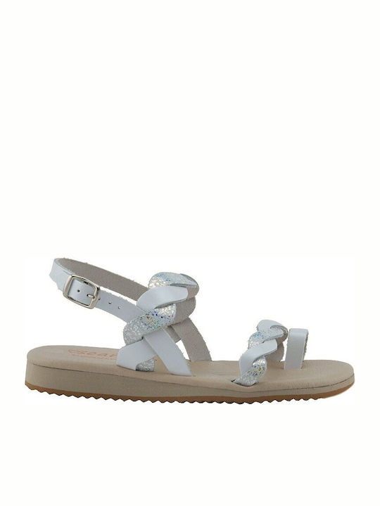 Scarpy Kinder Sandalen Weiß