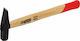 AWTools Σφυρί 100gr με Ξύλινη Λαβή AW32031BL