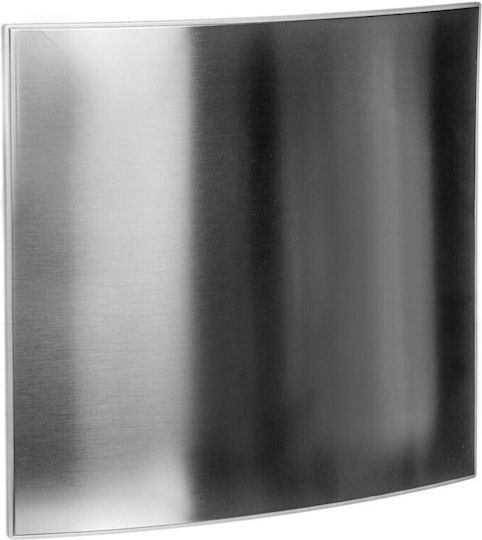 Awenta 100 Επιτοίχιος Εξαεριστήρας Μπάνιου 100mm Ασημί