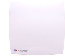 Vents 125 De perete Ventilator de Baie 125mm Alb