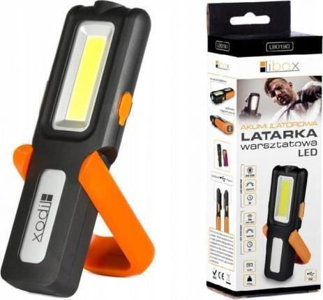 Libox Φακός Συνεργείου Επαναφορτιζόμενος LED με Φωτεινότητα έως 350lm