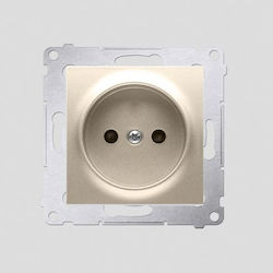 Kontakt-Simon Power Socket Gold 1pcs