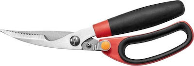 Ambition Stainless Steel Geflügel Scissor Rot