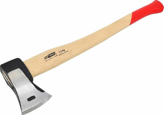 AWTools AW33060BL Splitting Axe Length 60cm and Weight 1.2kg with Wooden Handle