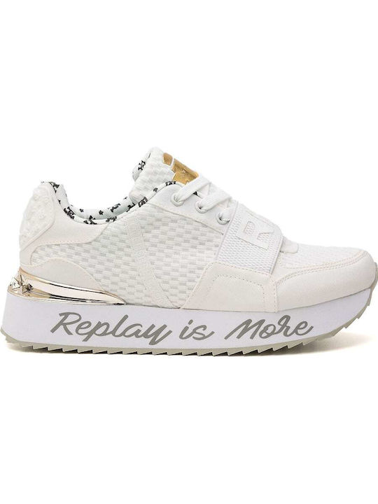 Replay Penny Sneakers White