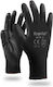 Kapriol Gloves for Work Black Leather 1pcs