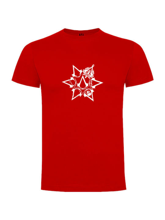 Tshirtakias Symbol Tricou Roșu
