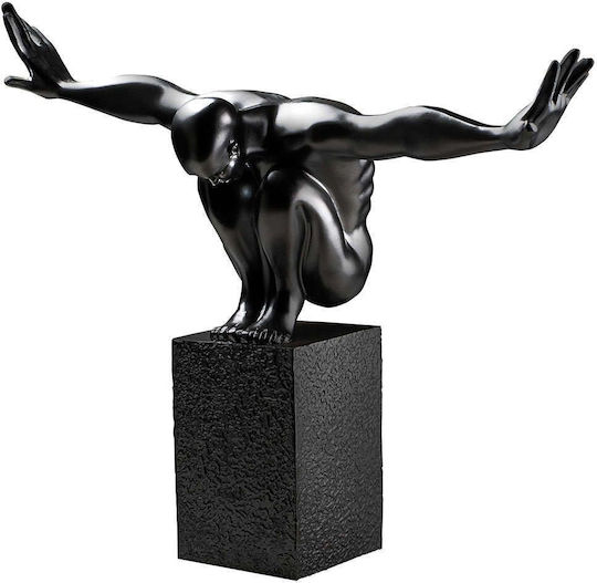 Aberto Design Dekorativ Statuette aus Polyresin 50x20x43cm 1Stück Aberto Design Dekorativ Statuette aus Polyresin 50x20x43cm 1Stück