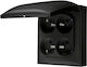 Kontakt-Simon Power Socket Black 1pcs