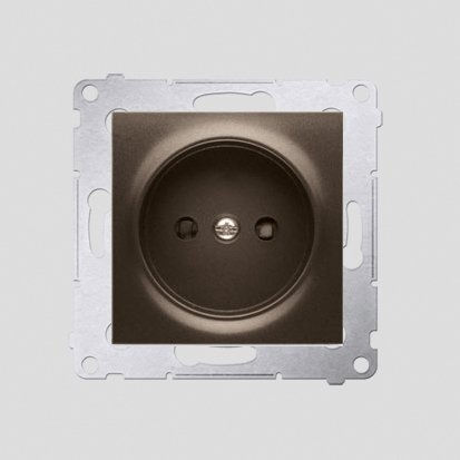 Kontakt-Simon Power Socket Brown 1pcs