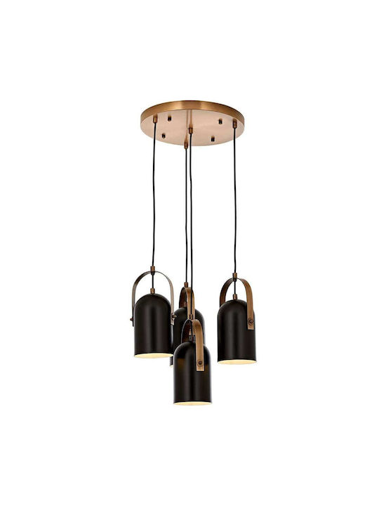 Opviq Pendant Chandelier Black