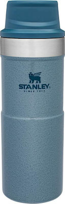 Stanley Bottle Thermos Stainless Steel BPA Free Blue 350ml
