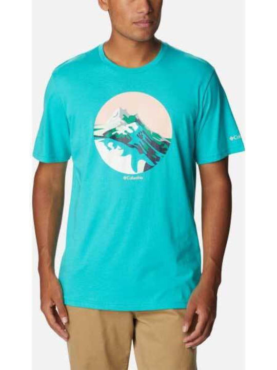 Columbia Path Lake Ii T-shirt Bay Leaf Mint