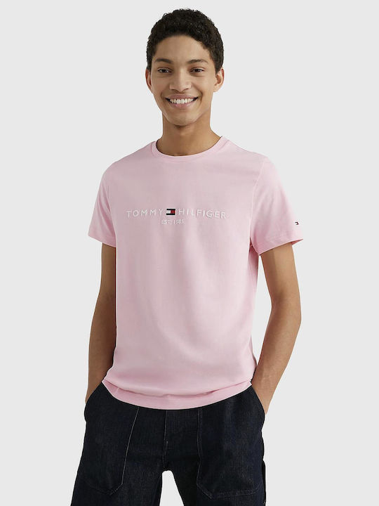 Tommy Hilfiger Core Men's Short Sleeve T-shirt Pink