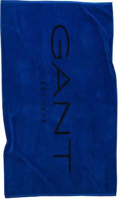 Gant Beach Towel Cotton Blue 180x100cm.