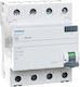 Siemens Ρελέ Ράγας Διαρροής 25A Τετραπολικό