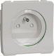 Schneider Electric Mureva Single Mortice Πρίζα ...