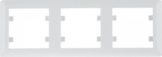 Hager Lumina 2 Switch Frame in White Color WL5230