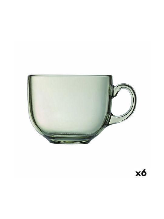 Luminarc Mug Glass Green 500ml 1pcs