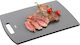 Gefu Rectangular Plastic Chopping Board Black 26x11cm