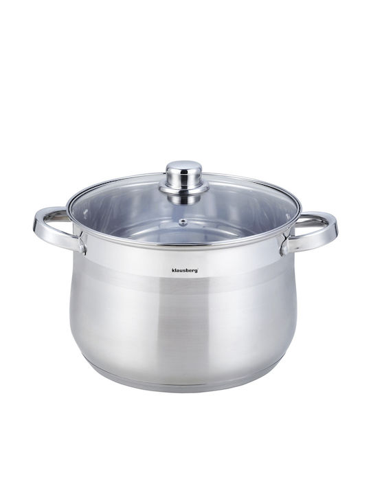 Klausberg Deep Stainless Steel Pot 13lt / 28cm