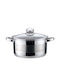 KING Hoff Deep Stainless Steel Pot 2lt / 18cm