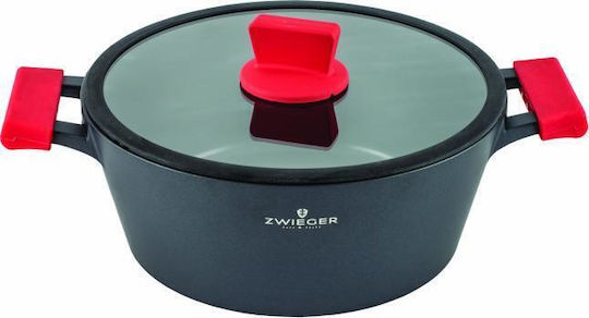 Zwieger Tiefer Topf aus Aluminium 3Es / 24cm