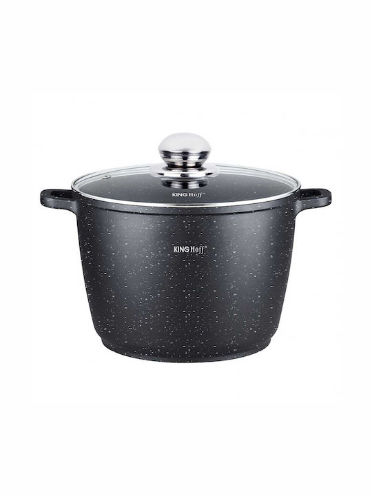 KING Hoff Βαθιά Κατσαρόλα από Αλουμίνιο 6.2lt / 24cm