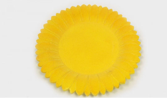 Serving Platter Oval made of Porcelain Yellow 28cm