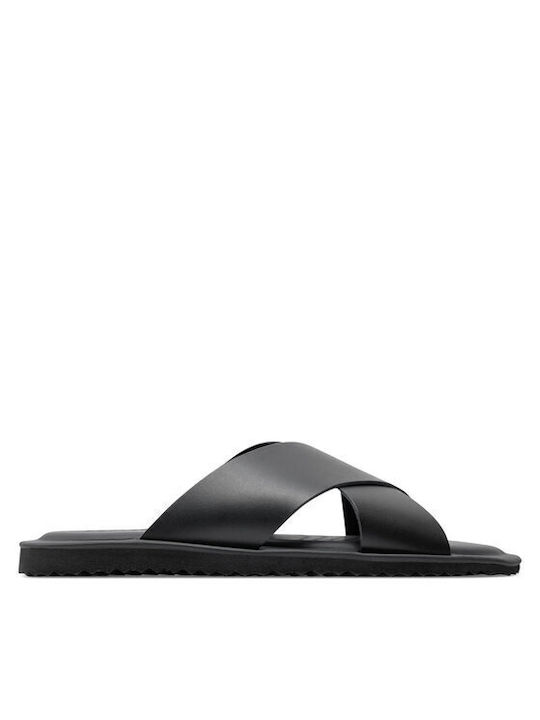 Herrensandalen in Schwarz Farbe