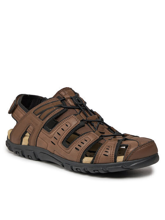 Geox Herrensandalen in Braun Farbe