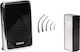 Orno Wireless Doorbell Black
